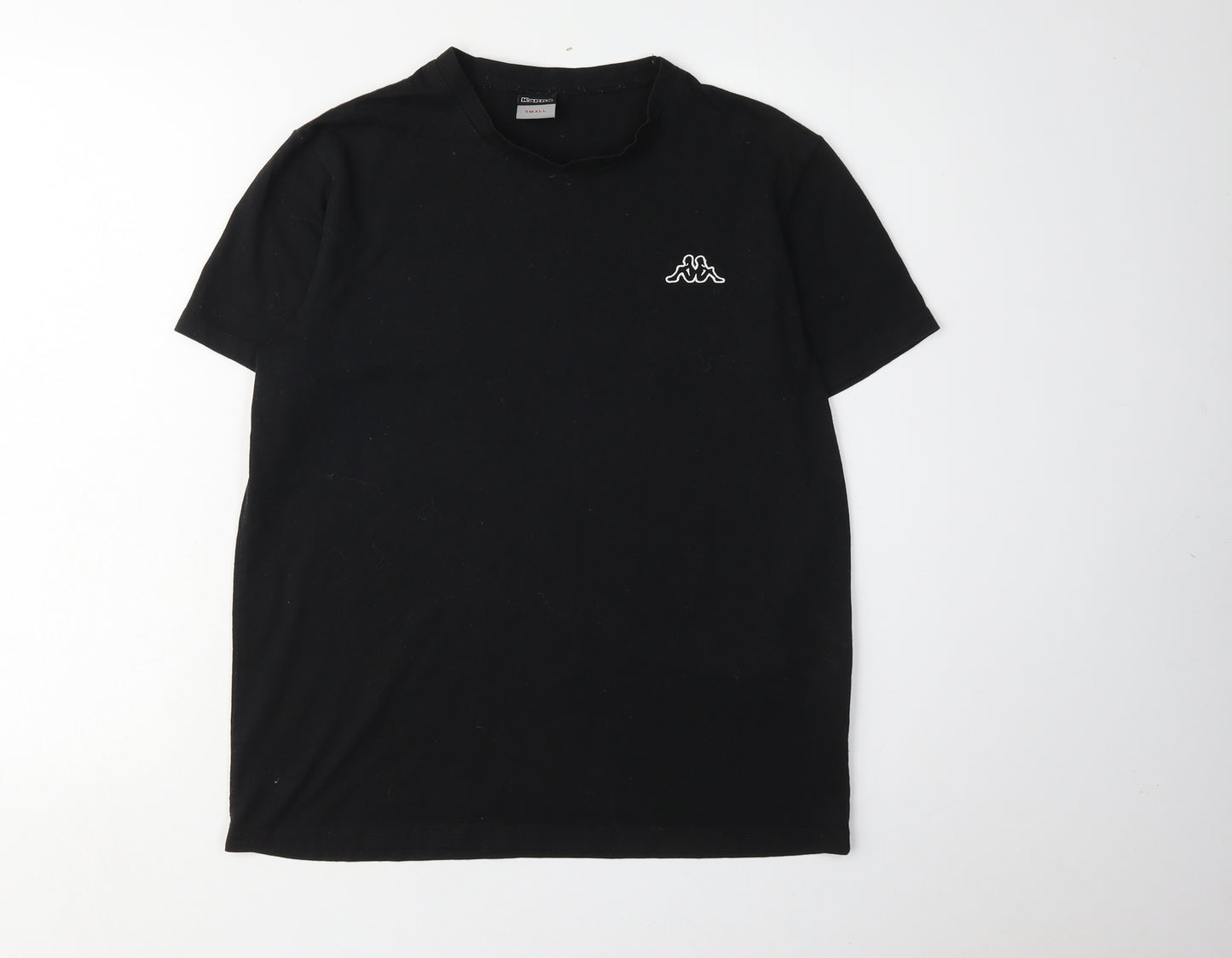 Kappa Men's Black Small Crew Neck T-Shirt
