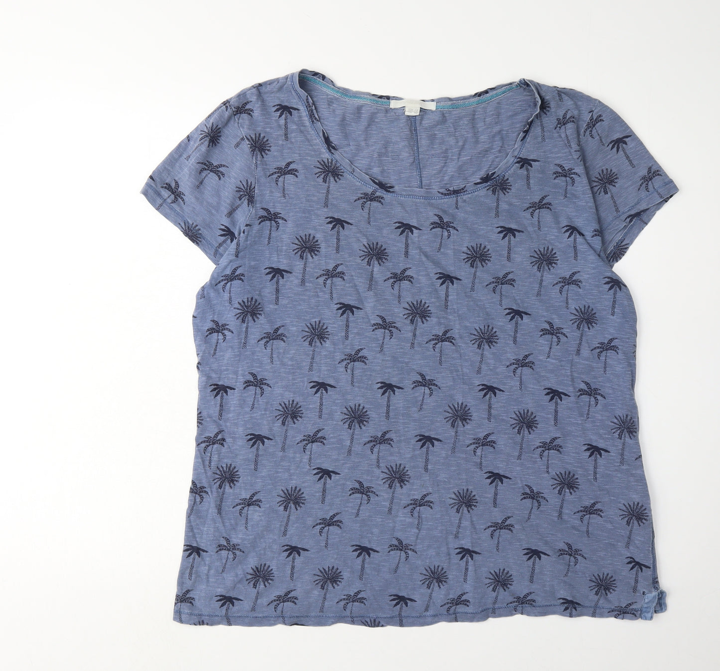 Wilderstuff Women's Blue T-Shirt, Size 18, Round Neck