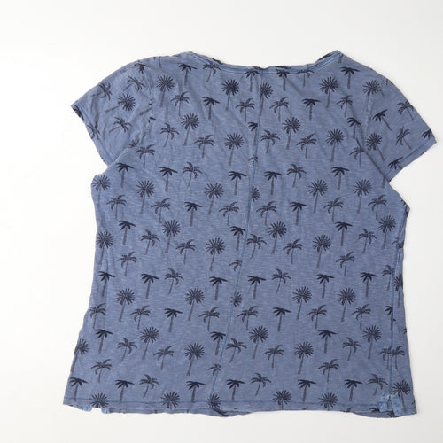 Wilderstuff Women's Blue T-Shirt, Size 18, Round Neck