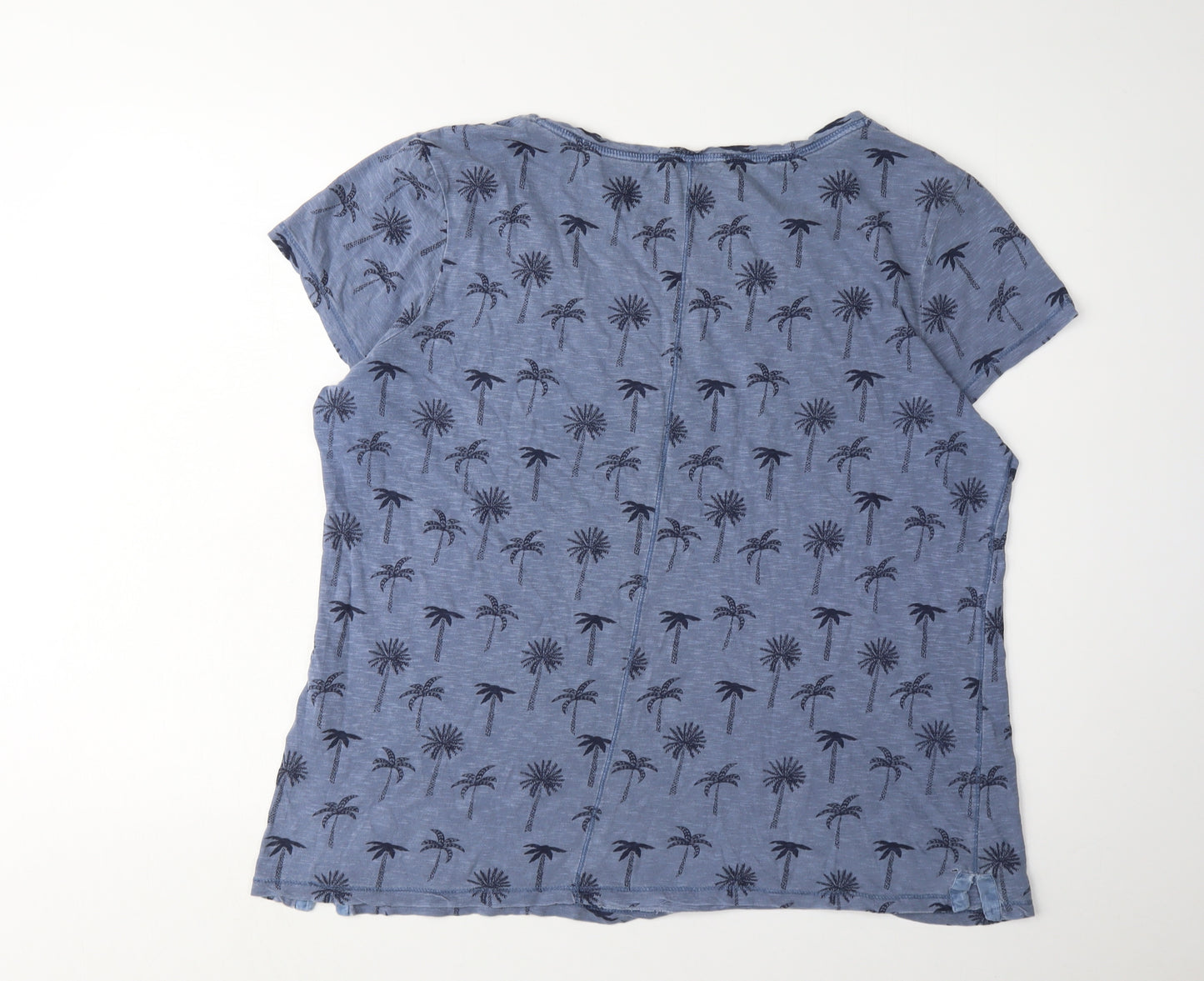 Wilderstuff Women's Blue T-Shirt, Size 18, Round Neck
