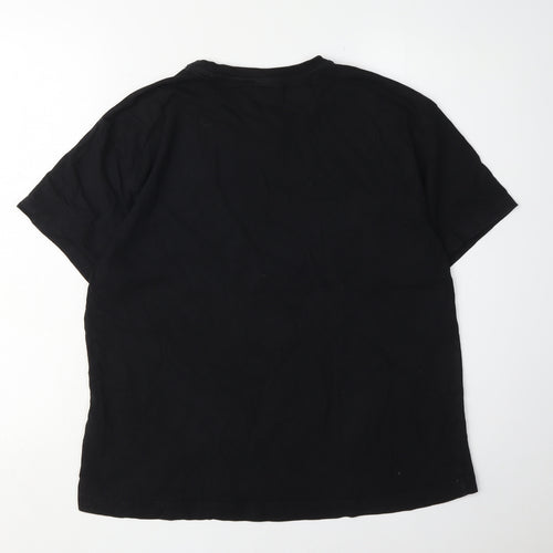 Paul Smith Unisex Black Love T-Shirt, M