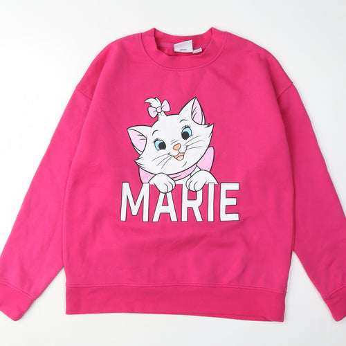 Disney Women’s Pink XS Pullover Sweatshirt