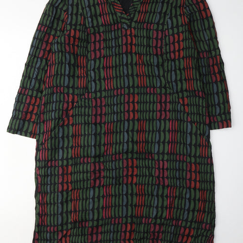 Seasalt Cornwall Women's Multicoloured V-Neck Dress, Size 14