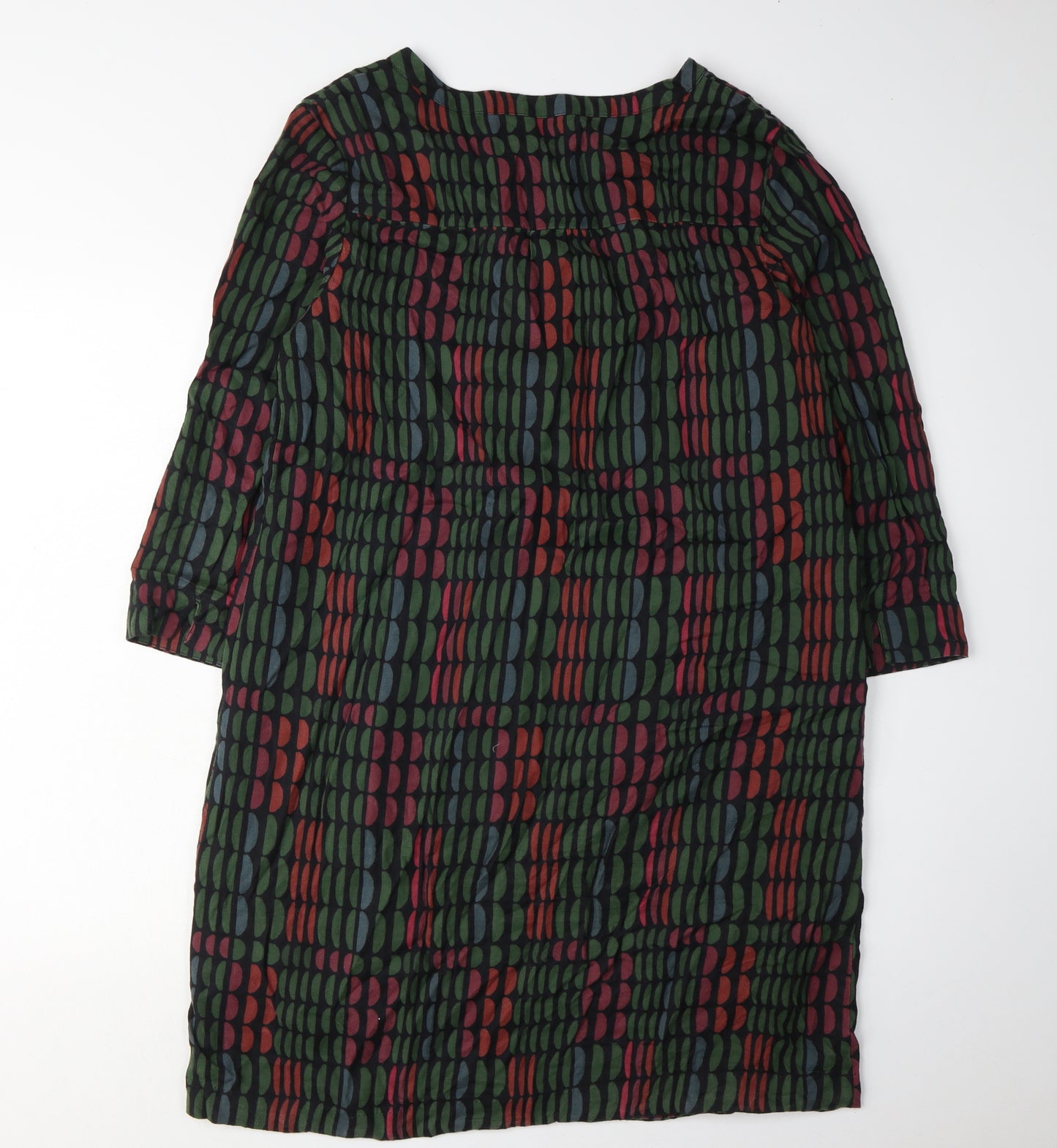 Seasalt Cornwall Women's Multicoloured V-Neck Dress, Size 14