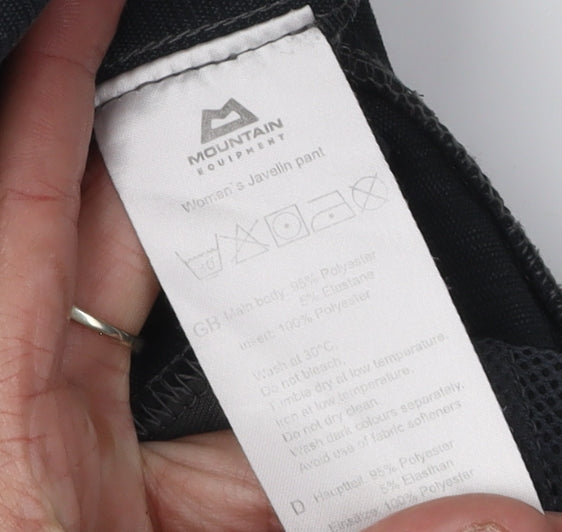 Mountain Equipment Women's Grey Walking Trousers Size 12