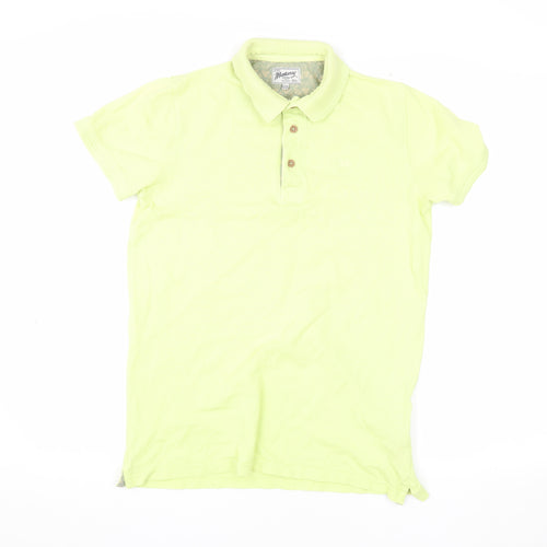 Monterey Green Boys Polo Shirt Age 11-12 Cotton Collared