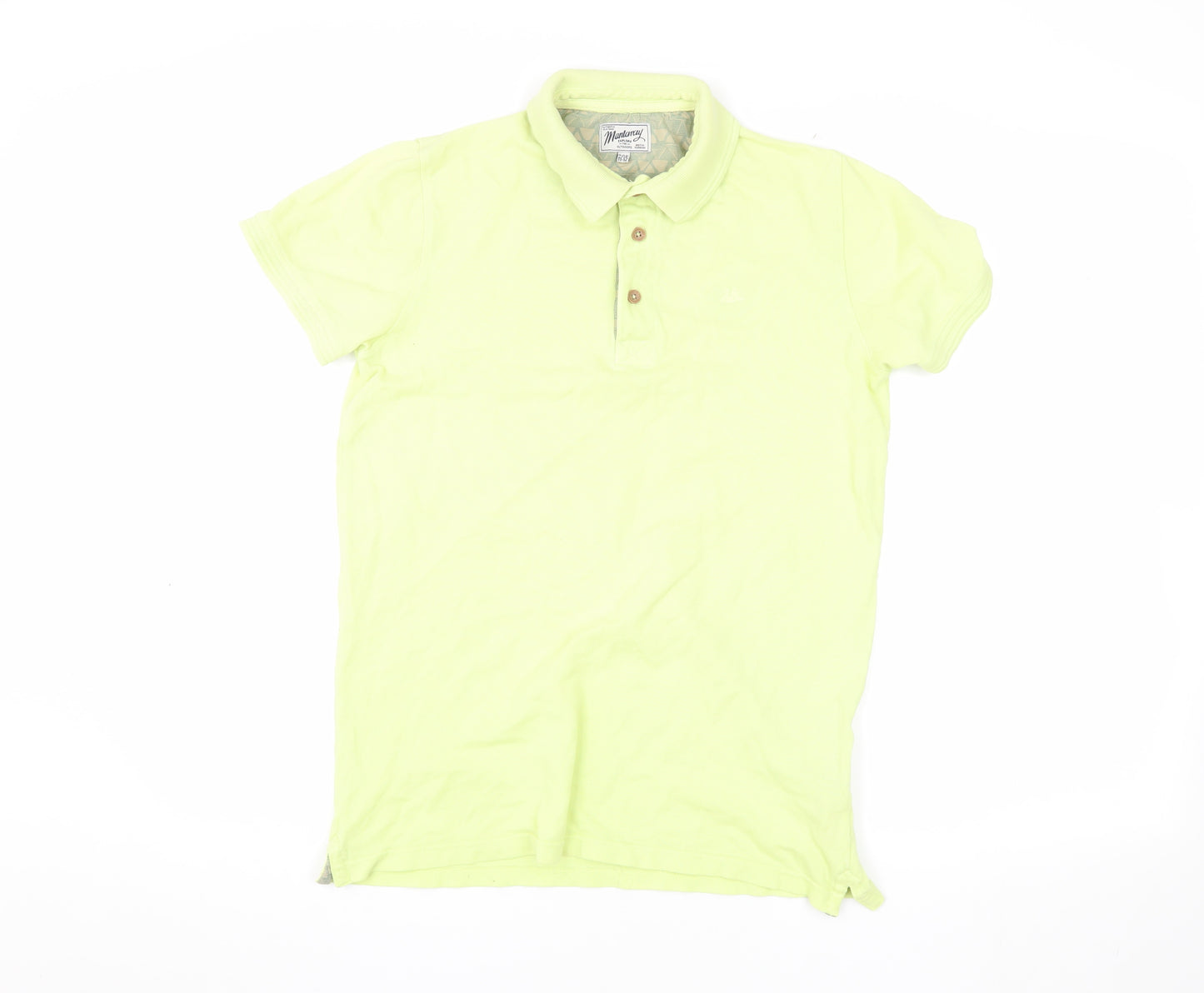 Monterey Green Boys Polo Shirt Age 11-12 Cotton Collared