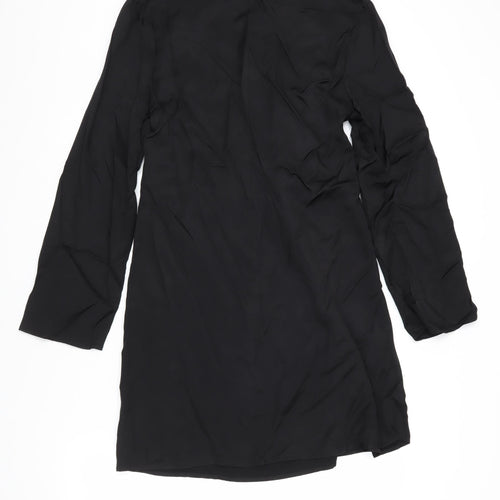 H&M Women's Black Long Sleeve Dress, Size 8