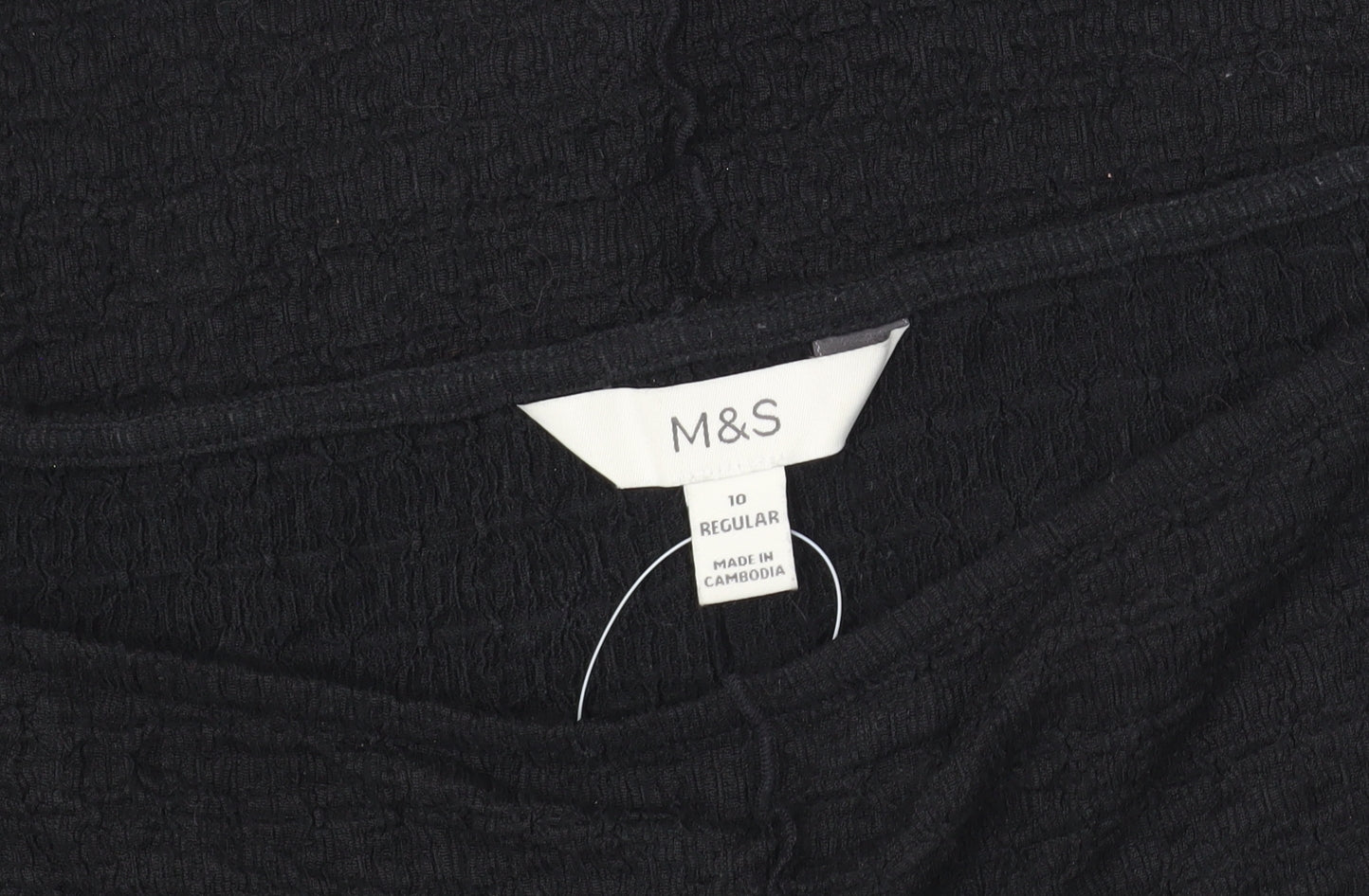 Marks and Spencer Women's Black Long Sleeve Top