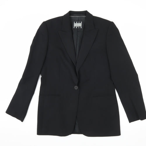 Per Una Women's Black Blazer Size 12 Business Chic