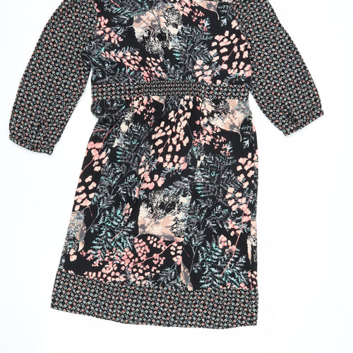 M&S Women's Multicoloured Floral Dress, Size 12