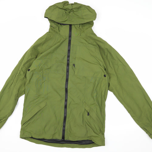 Westbeach Men's Green XS Hooded Windbreaker Jacket