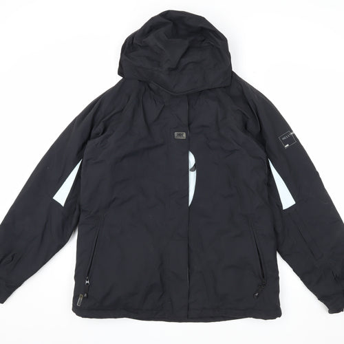 Helly Hansen Men's Black Hooded Windbreaker Jacket L