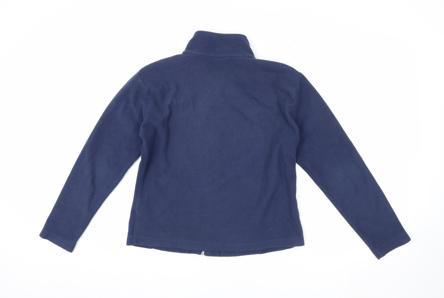 Marks & Spencer Women's Blue Fleece Jacket Size 12