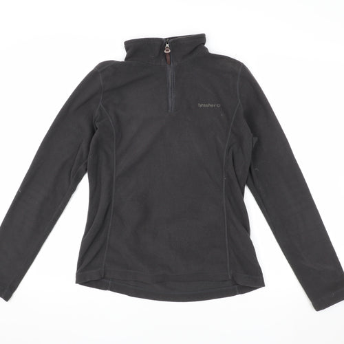 Brasher Women's Black Pullover Sweatshirt Size 10