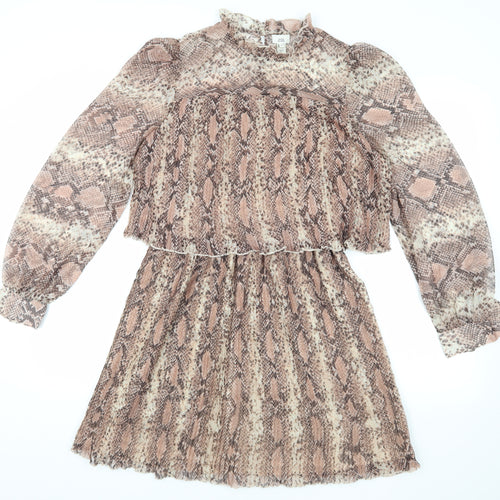 River Island Women’s Multicolour Animal Print Dress