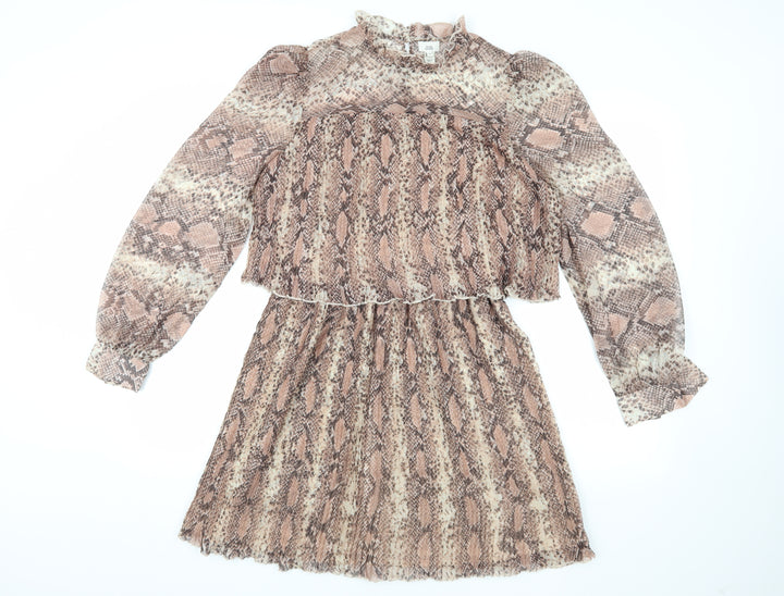 River Island Women’s Multicolour Animal Print Dress