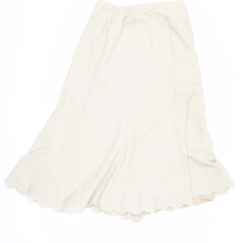 Eastex Women's Beige Skirt, Size 10, Classic Elegance