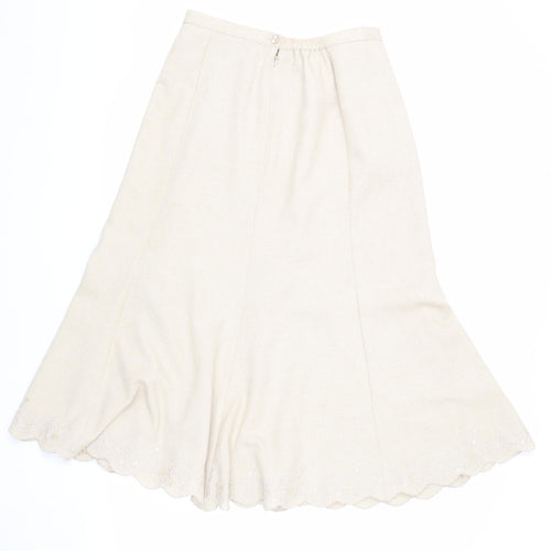 Eastex Women's Beige Skirt, Size 10, Classic Elegance