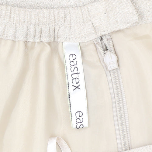 Eastex Women's Beige Skirt, Size 10, Classic Elegance
