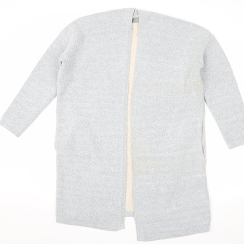 Oasis Grey Women’s XS Open Front Cardigan Long Sleeve