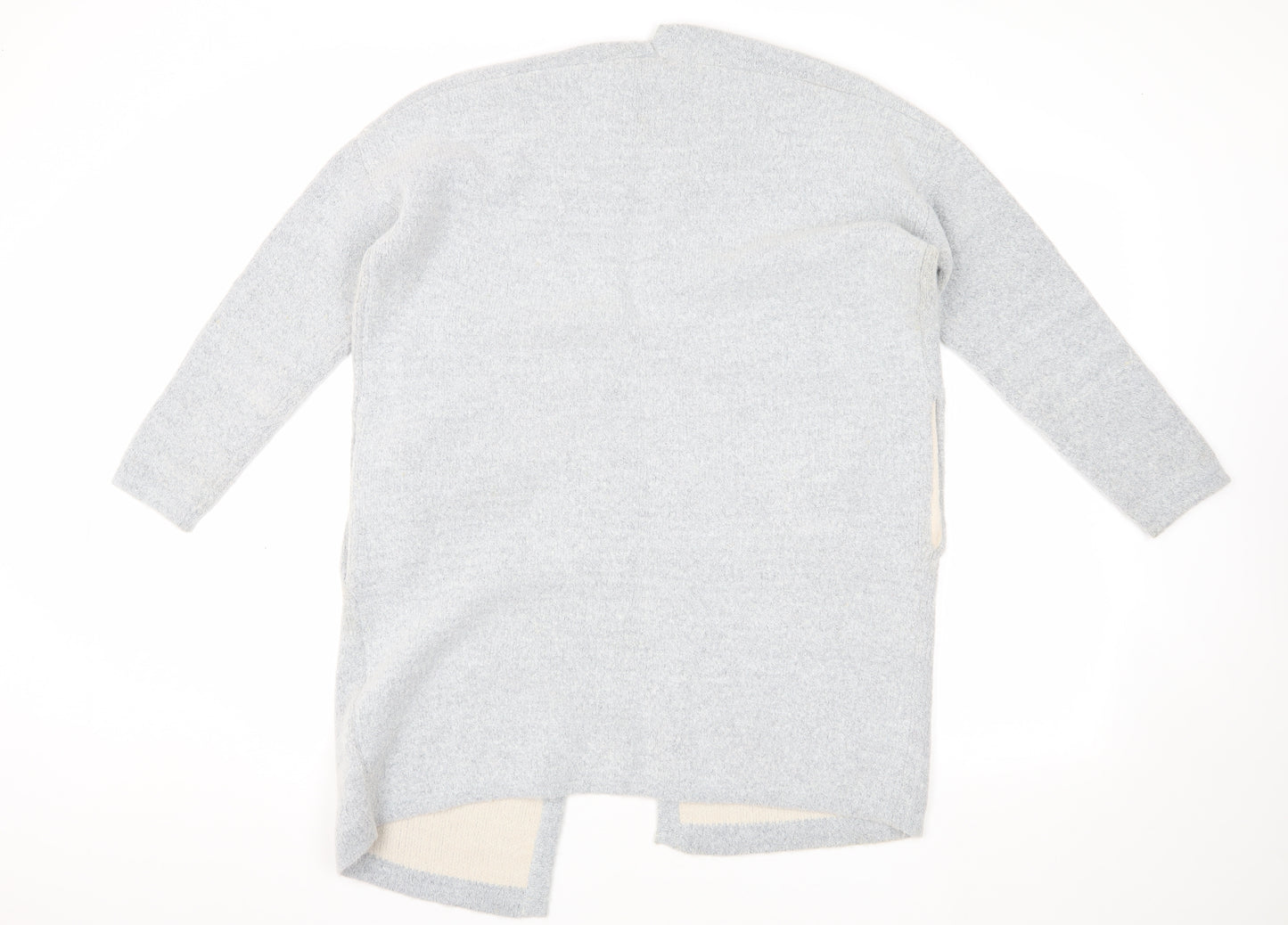Oasis Grey Women’s XS Open Front Cardigan Long Sleeve