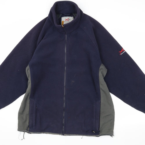 X-ERT Performance Men's Blue Fleece Jacket XL