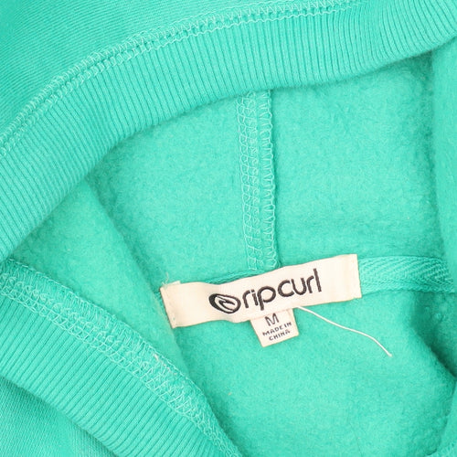 Rip Curl Women's Green Pullover Hoodie, Size M