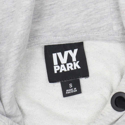 Ivy Park Women's Grey Pullover Hoodie S