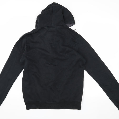 McKenzie Men's Black Basic Hooded Jacket L