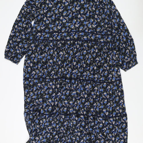 Marks and Spencer Women's Floral Viscose Shift Dress