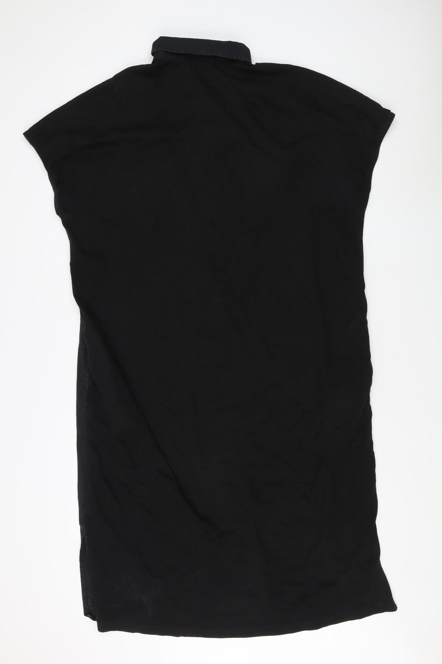 Benetton Women's Black Shirt Dress M