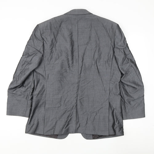 Jasper Conran Men's Grey Short Jacket - Size 42S
