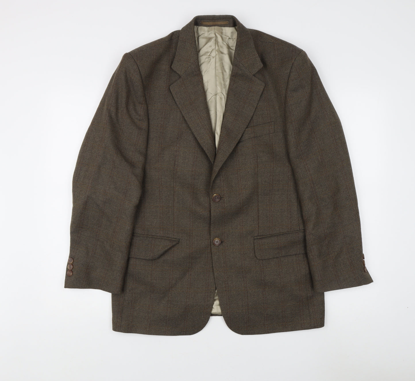 Wellington Men's Brown Blazer 38S Jacket