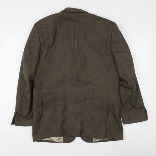 Wellington Men's Brown Blazer 38S Jacket