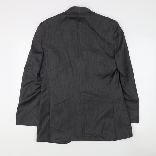 Roderick Charles Men's Brown Wool Blazer Jacket 40R
