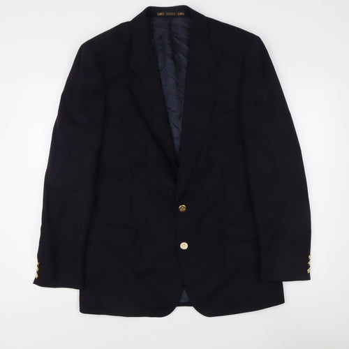 Burton Men's Blue Blazer Size 40 Long Jacket