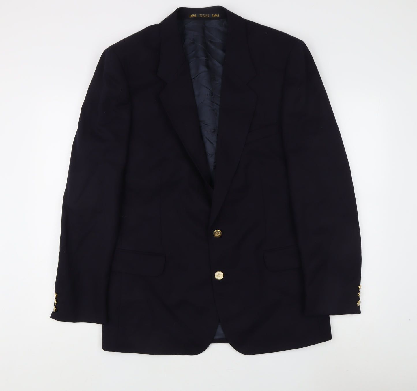 Burton Men's Blue Blazer Size 40 Long Jacket