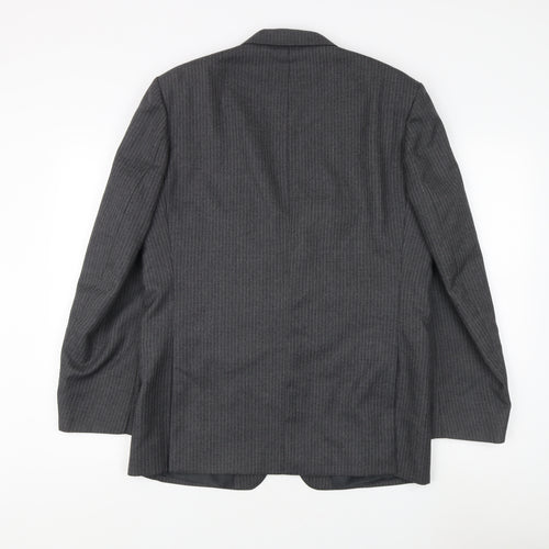 C&A Men's Grey Blazer, 40, Regular Fit, Business