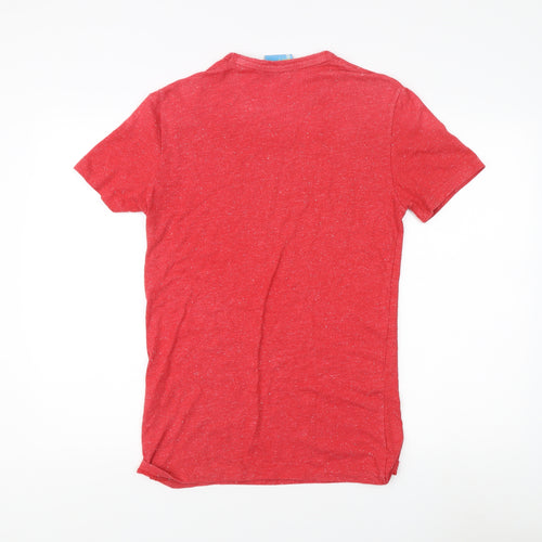 Superdry Men's Red S Graphic Print T-Shirt, Regular Fit