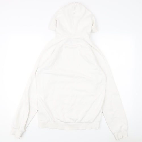 Adidas Men's XS White Pullover Hoodie with Logo