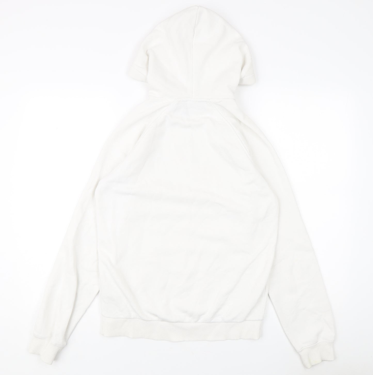 Adidas Men's XS White Pullover Hoodie with Logo