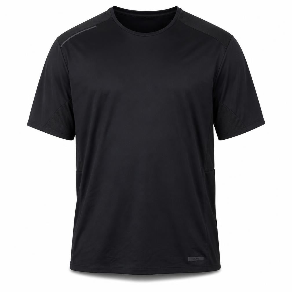Decathlon Men's Black XL T-Shirt Athletic Fit