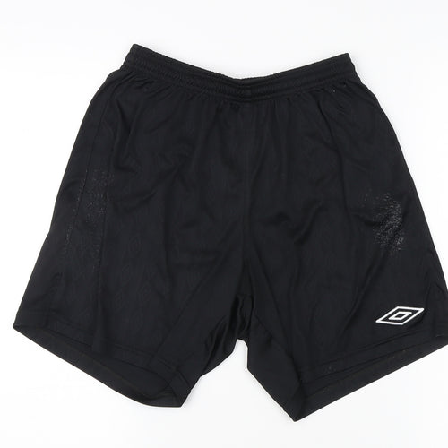 Umbro Men's Black Athletic Shorts M