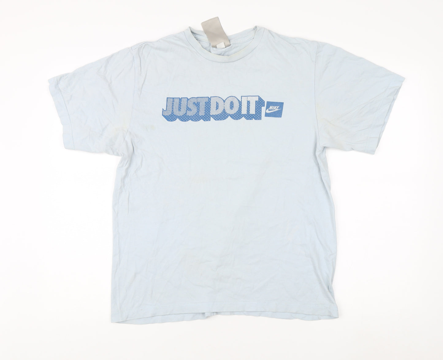 Nike Men's Blue Graphic Print T-Shirt Size M