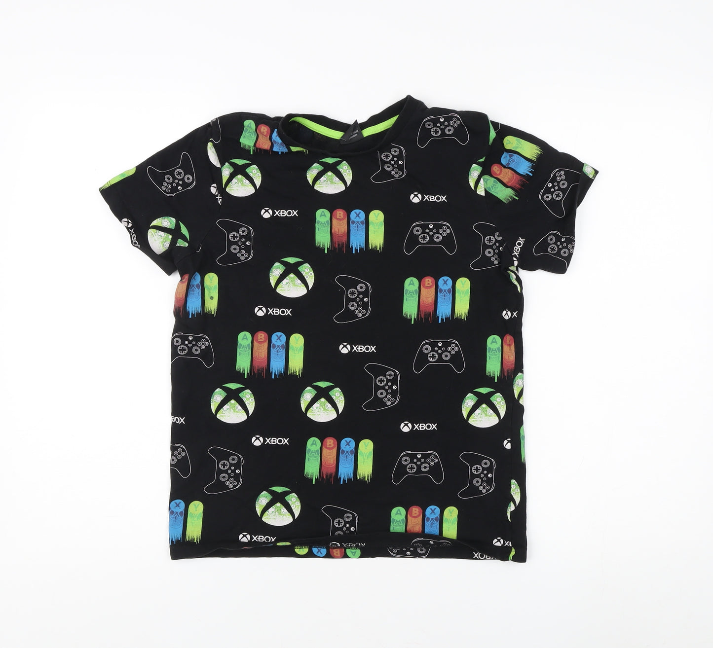 George Boys Black Xbox Graphic T-Shirt 13-14 Years