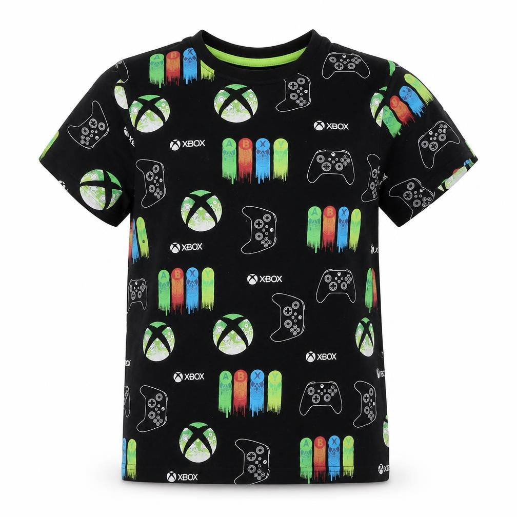 George Boys Black Xbox Graphic T-Shirt 13-14 Years