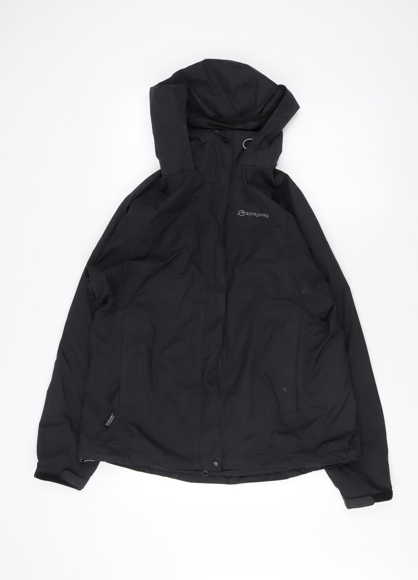 Sprayway Women's Black Hooded Jacket Size L
