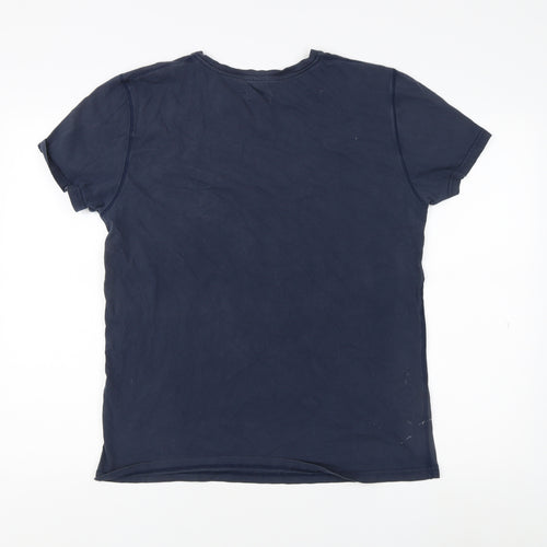 Levi's Men's Blue Cotton Crew Neck T-Shirt Size 3