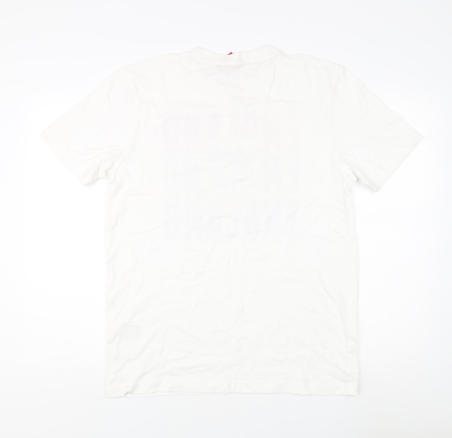 England Men's White L Patriotic Sports T-Shirt